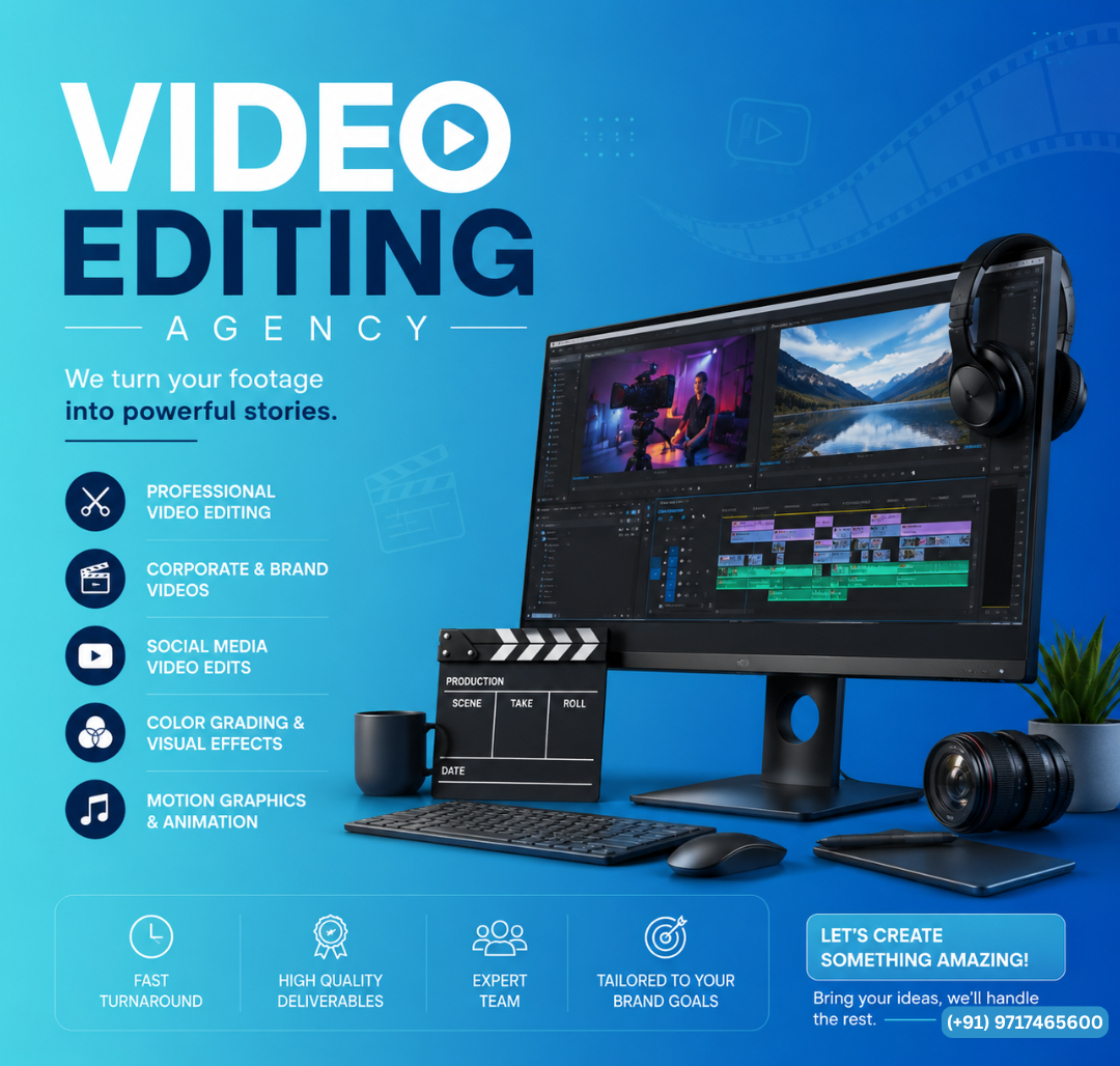 Video Editing Agency: Professional Video Editing Services for Business Growth